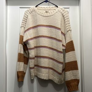 Rip Curl Striped oversized sweater